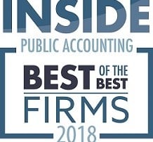 Inside Public Accounting Award Top 300 Firms CST 2017