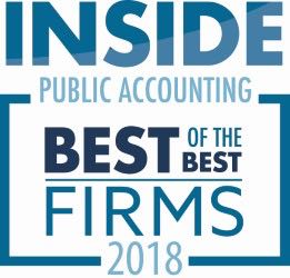 Inside Public Accounting Best of the Best Firm Award CST Group 2018