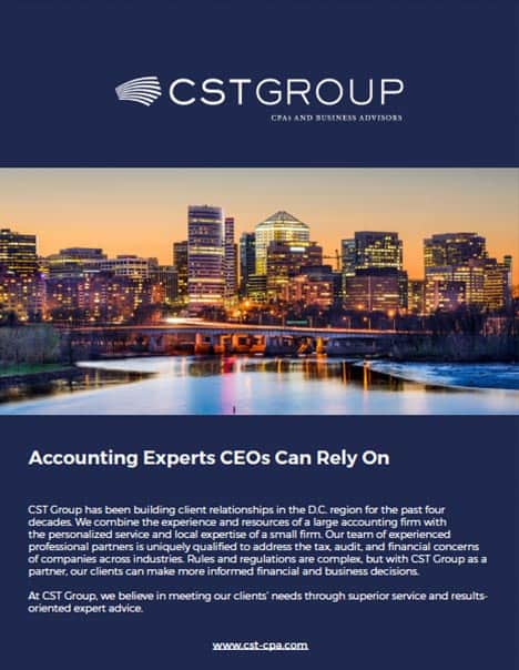 Accounting Experts CEOs can Rely On