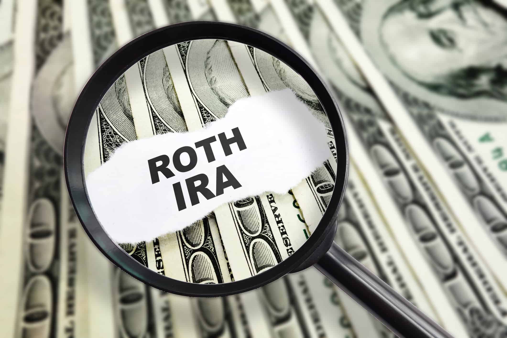 ROTH IRA image over money for accountants