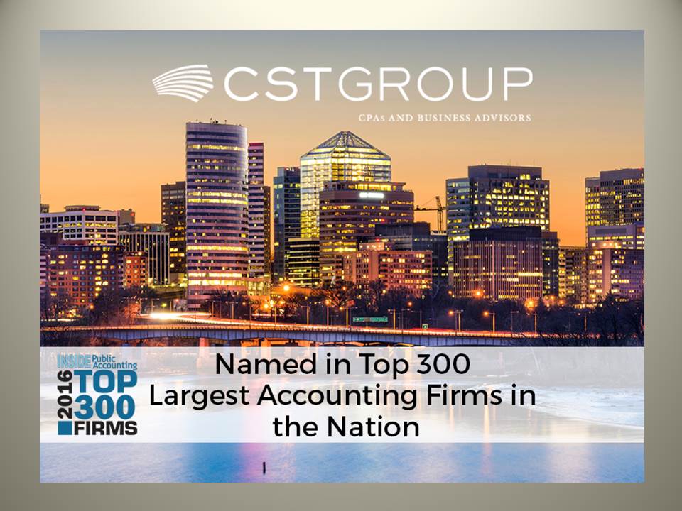 CST Group | DC Metro CPAs | Top 300 Largest